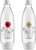 SodaStream BO DUO FUSE 0,9 liter műanyag palack (2db/csomag) - Virág mintás