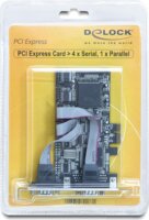 Delock PCI Express kártya > 4 x soros, 1x párhuzamos