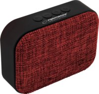 Esperanza Samba Hordozható Bluetooth hangszóró - Piros