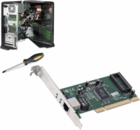 Approx Gigabit RJ45 port bővítő PCI kártya