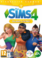 The Sims 4: Island Living (PC) + Trust GXT 101P Gav USB Gaming Egér - Rózsaszín