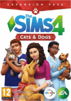 The Sims 4 Cats & Dogs (PC) + Trust GXT 101P Gav USB Gaming Egér - Rózsaszín