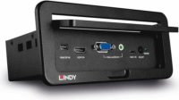 LINDY Asztalba süllyeszthető (HDMI + VGA + USB-C + Mini DisplayPort + 3.5mm jack) - HDMI konverter