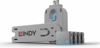 LINDY USB port blokkoló + kulcs (kulcs + 4db dugó)