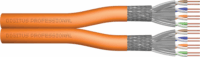 Digitus S-FTP Cat7 Installációs kábel 100m Narancssárga
