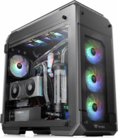 Thermaltake View 71 Tempered Glass ARGB Edition Számítógépház - Fekete