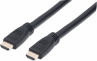Manhattan HDMI - HDMI v2.0 CL3 nagy sebességű HDMI kábel Ethernettel 10m Fekete