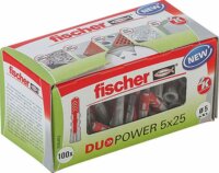Fischer DUOPOWER 5x25 Tipli (100db/csomag)