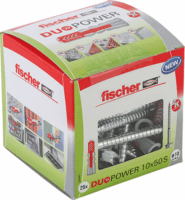 Fischer DUOPOWER 10x50 S LD Tipli csavarral (25db/csomag)