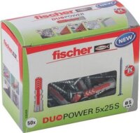 Fischer DUOPOWER 5x25 S LD Tipli csavarral (50db/csomag)