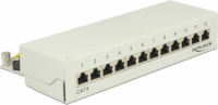 DeLOCK 87292 Asztali patch panel - 12 port