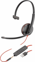 Plantronics Blackwire 3215 (USB-A) Headset - Fekete
