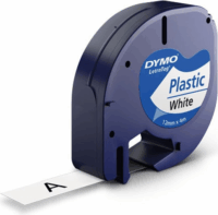 Dymo Letratag 12mm Feliratozógép szalag - gyöngyfehér alapon fekete