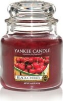 Yankee Candle Fekete cseresznye illatgyertya 411g
