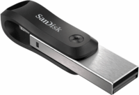 Sandisk 128GB iXpand Flash Drive GO USB / Lightning Pendrive - Fekete