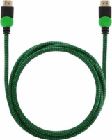 Savio HDMI - HDMI kábel 3m Fekete-Zöld