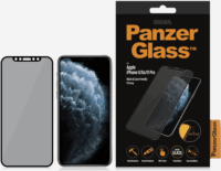 PanzerGlass™ Edge to Edge Apple iPhone X / Xs / 11 Pro Edzett üveg kijelzővédő adatvédelemmel - Fekete