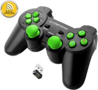 Esperanza Gladiator Vezeték nélküli controller - Fekete/Zöld