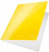 Leitz Wow A4 Gyorsfűző laminált karton - Sárga