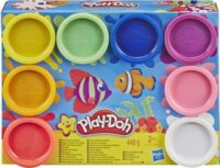 Hasbro Play-Doh Pack Sweet gyurma 8x56 g - Narancs/Pink/Lila/Sötétkék