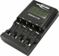 Ansmann Powerline 4.2 Pro 4x AA/AAA NiMH Akkumulátor Töltő + USB töltő bármilyen mobileszköz töltéséhez
