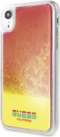 Guess California Apple iPhone XR Sötétben Világító Hátlap Tok - Pink homok