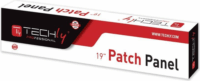 Techly Pro 19" Patch Panel UTP - 16 port