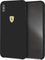 Ferrari SF Apple iPhone Xs Max Szilikon Tok - Fekete