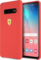 Ferrari SF Samsung Galaxy S10 Plus Szilikon Tok - Piros