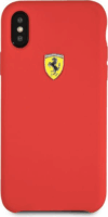 Ferrari SF Apple iPhone X / Xs Szilikon Tok - Piros
