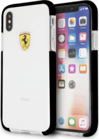 Ferrari On-Track Apple iPhone X Akril Tok - Fehér / Fekete
