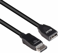 Club3D DisplayPort 1.4 8K60Hz Hosszabbító kábel 2m Fekete