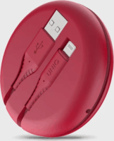 Uniq Halo USB-A apa - Lightning apa Adat- és töltőkábel 1.2m - Piros