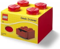 LEGO 40201730 Asztali fiókos tárolódoboz - Piros