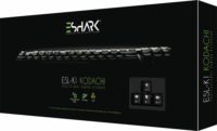 eShark Kodachi USB Mechanikus Gaming Billentyűzet ENG - Fekete