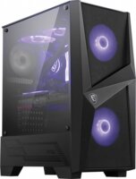 MSI MAG Forge 100M Számítógépház - Fekete