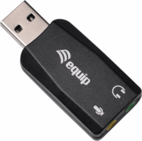 Equip-Life USB apa - 3.5mm jack audio + mikrofon anya Adapter