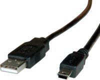 Roline USB2.0 A-B M/M 5pin mini kábel
