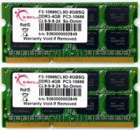 G.Skill 8GB /1333 Standard DDR3 SoDIMM RAM KIT