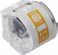 Brother CZ-1003 19mm x 5m Feliratozógép szalag - Fehér