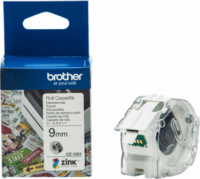 Brother CZ-1001 9 mm x 5m Feliratozógép szalag - Fehér