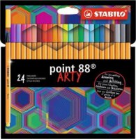 Stabilo Point 88 ARTY 0,4 mm Tűfilc készlet - Vegyes szín