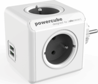 Allocacoc PowerCube Original 4-es elosztó dupla USB töltőporttal