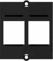 Bachmann Rahmen 917.000 2x Keystone Modul - Fekete