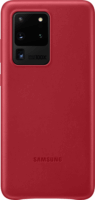 Samsung EF-VG988 Galaxy S20 Ultra gyári Bőrtok - Piros