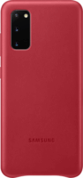 Samsung EF-VG980 Galaxy S20 gyári Bőrtok - Piros
