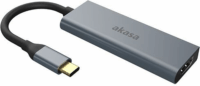 Akasa AK-CBCA19-18BK Dokkoló USB-C eszközökhöz