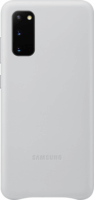 Samsung EF-VG980 Galaxy S20 gyári Bőrtok - Világos szürke