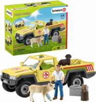 Schleich Farm World: Állatorvos a farmon készlet figurákkal