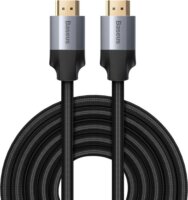 Baseus Enjoyment Series HDMI v2.0 Összekötő kábel 4K 5m Sötétszürke